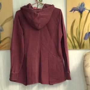 Anthropology hooded sweatshirt